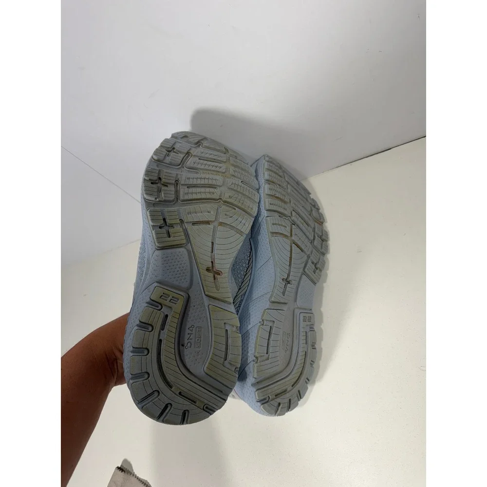 Brooks Adrenaline GTS 22 Womens Running Shoes Blue Grey Stability Sneakers